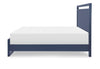 Summerland Panel Bed — California King / Inkwell Blue