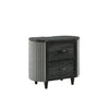 Skyline - 2 Drawer Nightstand - Onyx