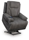 4Z-Peaceful Pause Power Lift Recliner - Slate