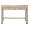 Solano - 2-Drawer Makeup Table Vanity Desk - Weathered Mango