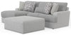 Titan - Sectional With Comfort Coil Seating, Cocktail Ottoman And Accent Pillows Included
