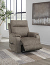 Crestmeade Power Lift Recliner - Fossil