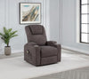 Louie - Chenille Upholstered Power Lift Massage Chair