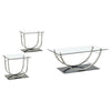 Danville - Glass Top Coffee Table Set