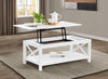 Skyview - 44" Rectangular Lift Top Coffee Table - White