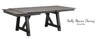 Dining Table Holly Manor Grey & Black