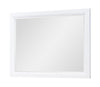Franklin Mirror — Harvest Oak Tops, Natural White Base, Aged Black Accents