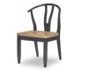 Franklin Wishbone Back Side Chair — Set of 2 — Black