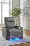 Schooner Rocks Power Recliner - Slate