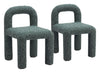 Arum - Dining Chair (Set of 2) - Snowy Green