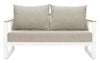 Welt Sofa Taupe & White