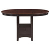 Lavon - Oval Extension Counter Dining Table - Light Chestnut