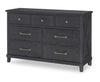 Flatiron 54-inch Dresser — Midnight