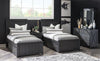 Flatiron Panel Bed — Twin / Midnight