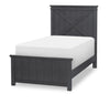 Flatiron Panel Bed — Twin / Midnight