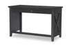 Flatiron 48-inch Desk Vanity — Midnight