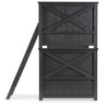 Flatiron Bunk Bed — Twin / Twin / Midnight