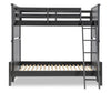 Flatiron Bunk Bed — Twin / Full / Midnight