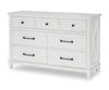 Flatiron 54-inch Dresser — Aged White