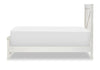 Flatiron Panel Bed — Twin / Aged White