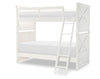 Flatiron Bunk Bed — Twin / Twin / Aged White