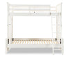 Flatiron Bunk Bed — Twin / Full / Aged White