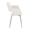 Margarite - Dining / Accent Chair - Chrome Metal (Set of 2)