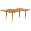 Fabra 7-piece 79-inch Rectangular Dining Set Honey Wheat — product view 3
