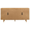 Fabra 4-door Dining Sideboard Storage Console Honey — product view 7