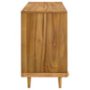 Fabra 4-door Dining Sideboard Storage Console Honey — product view 9
