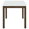 Merrin 7-piece 55-inch Rectangular Dining Set Off White and Walnut — product view 5