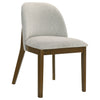 Mueller 5-piece 48-inch Round Dining Set Brown and Beige — product view 6