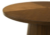Galindo 5-piece 52-inch Round Dining Set Light Grey and Walnut — product view 9
