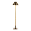 Perry - 60" Metal Floor Lamp - Antique Brass