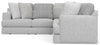 Logan - Upholstered Sectional With Comfort Coil Seating And Accent Pillows Included