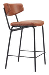 Charon Counter Stool Vintage Brown — Set of 2