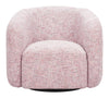 Refine - Swivel Chair - Pink Tweed