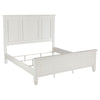 Sandy Beach - 63" Panel Bed with High Headboard