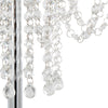 Droplets - 60" Metal Floor Lamp - Gray