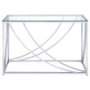 Lille - Glass Top Entryway Sofa Console Table Accents