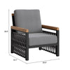 Naru Accent Chair Gray