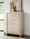 Bliss 5 Drawer Chest — Soft Cashmere
