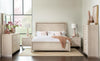 Bliss Panel Bed — King / Soft Cashmere