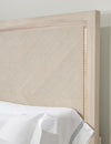 Bliss Panel Bed — California King / Soft Cashmere