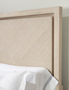Bliss Panel Bed — California King / Soft Cashmere