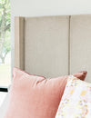 Bliss Upholstered Bed — California King / Soft Cashmere