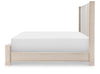 Bliss Upholstered Bed — California King / Soft Cashmere