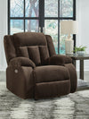 Observation Power Recliner - Chocolate