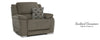 Power Reclining Sofa Power Hdrst/ Lmbr Sunland Cinnamon