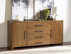 Midland Credenza — Warm Amber